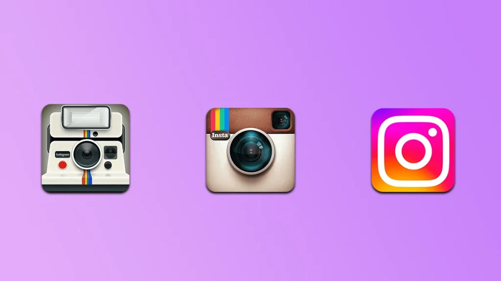 logos de instagram a lo largo del tiempo