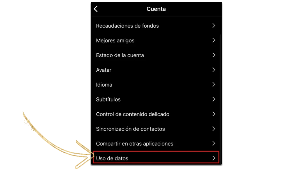 uso de datos instagram