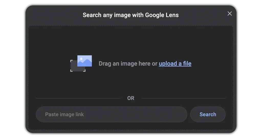 buscar imágenes con google lens para encontrar perfil de instagram