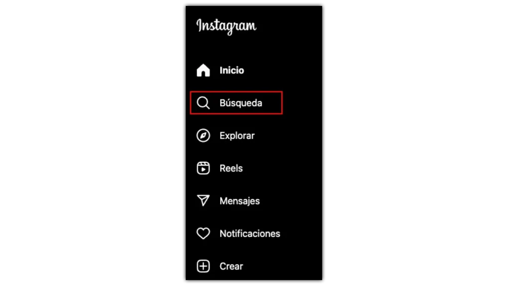 búsqueda de perfil en instagram web para desbloquearlo