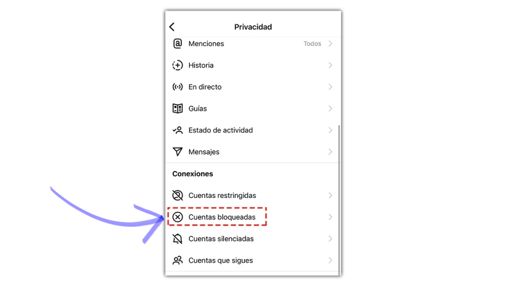 descubre las cuentas que has bloqueado en instagram