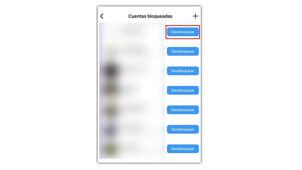 desbloquear cuenta en instagram