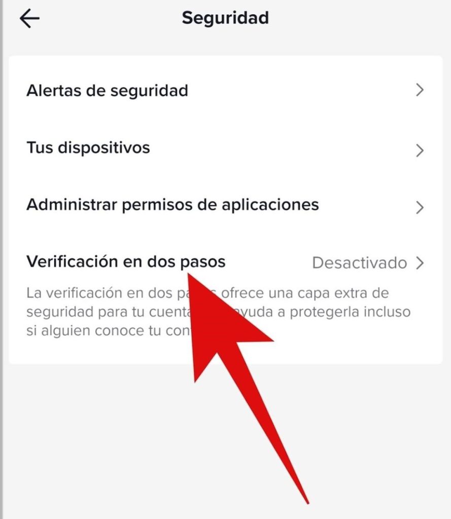 Verificacion de dos pasos